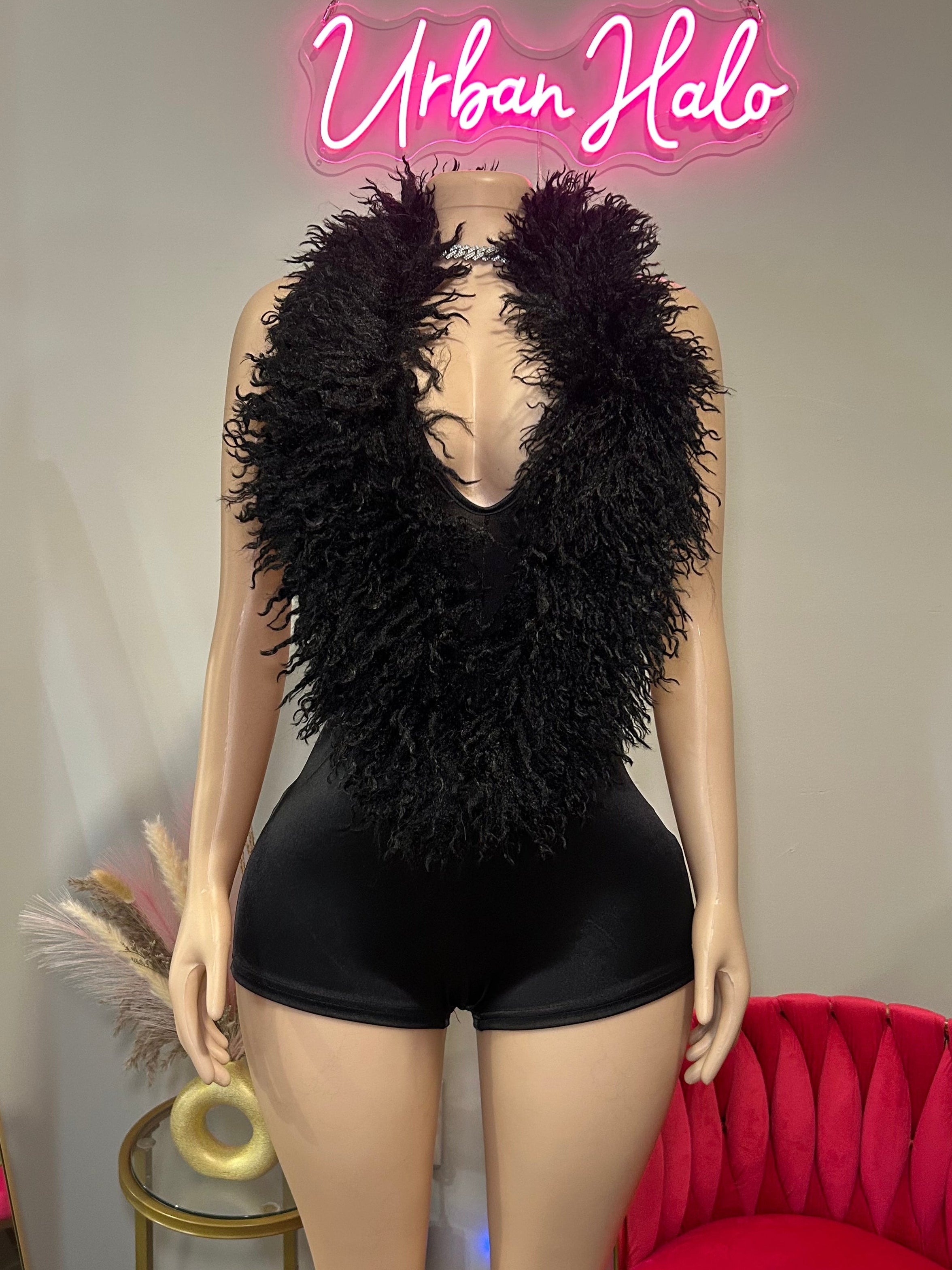 Feather Kiss Romper