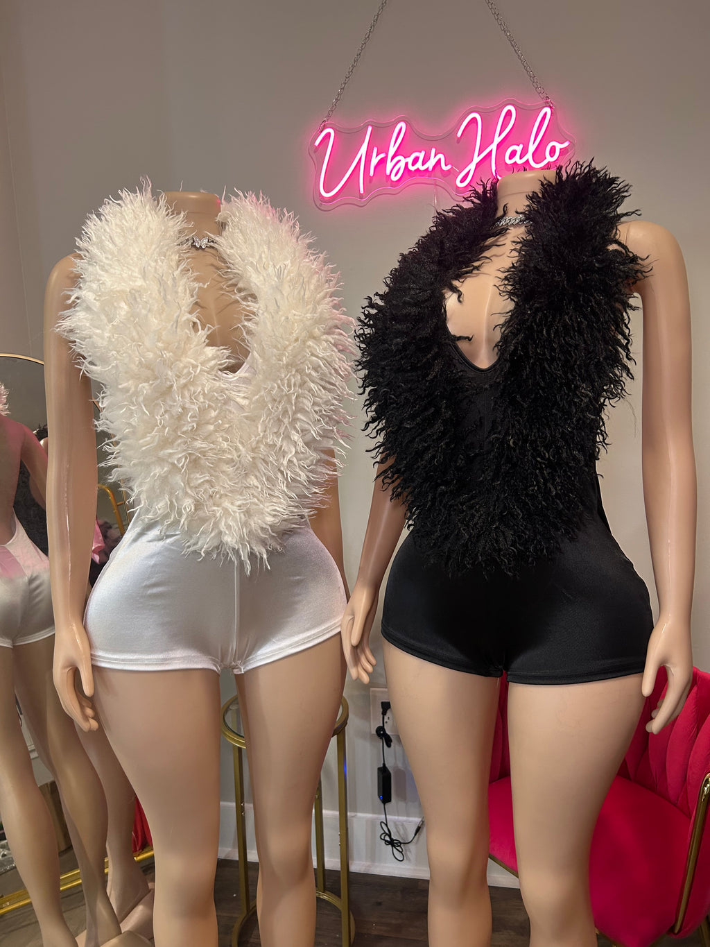 Feather Kiss Romper